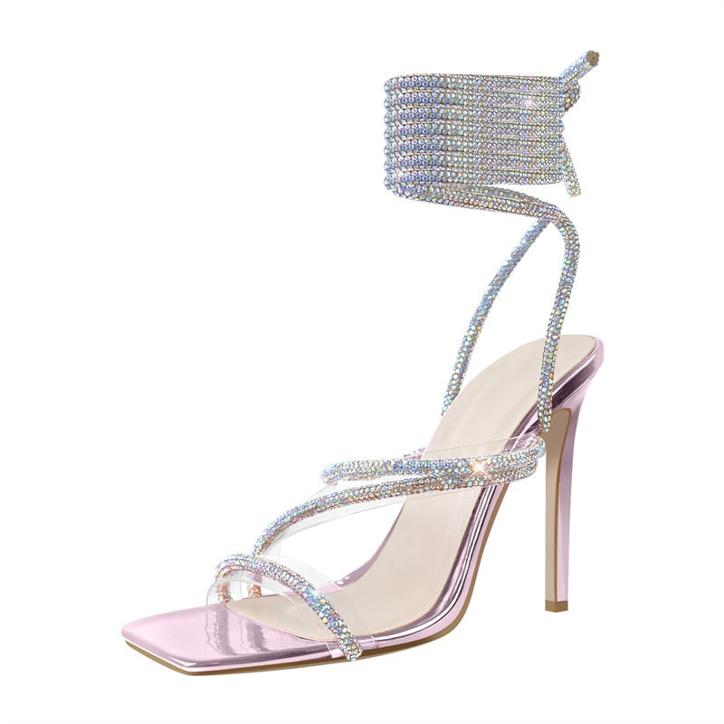Sandalen Queen Chrystal (4 Farben)