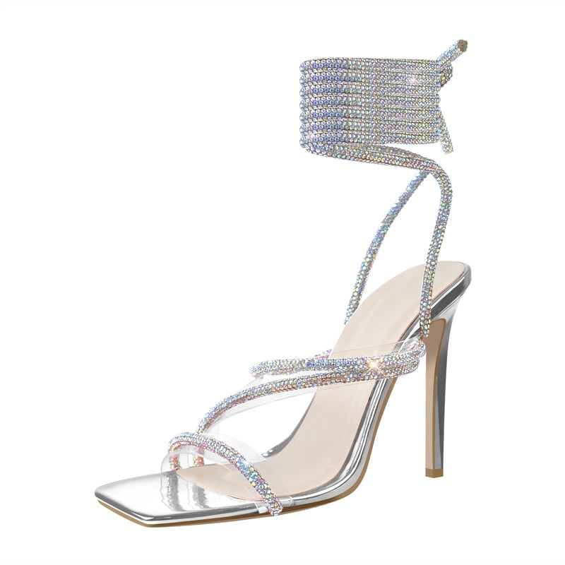 Sandalen Queen Chrystal (4 Farben)