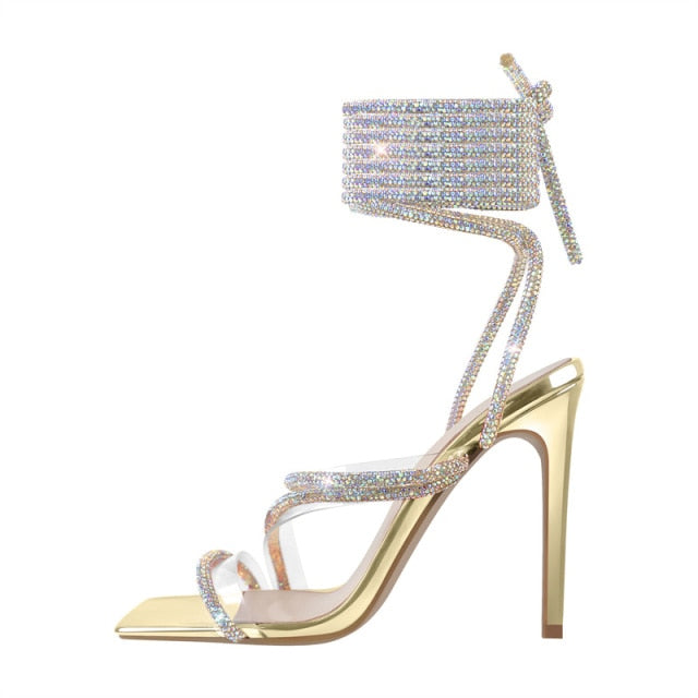Sandalen Queen Chrystal (4 Farben)