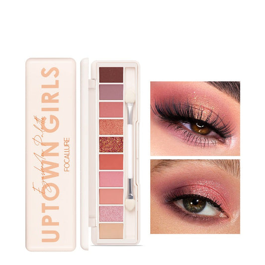 Professionelle Lidschattenpalette 10 Farben (3 Varianten)