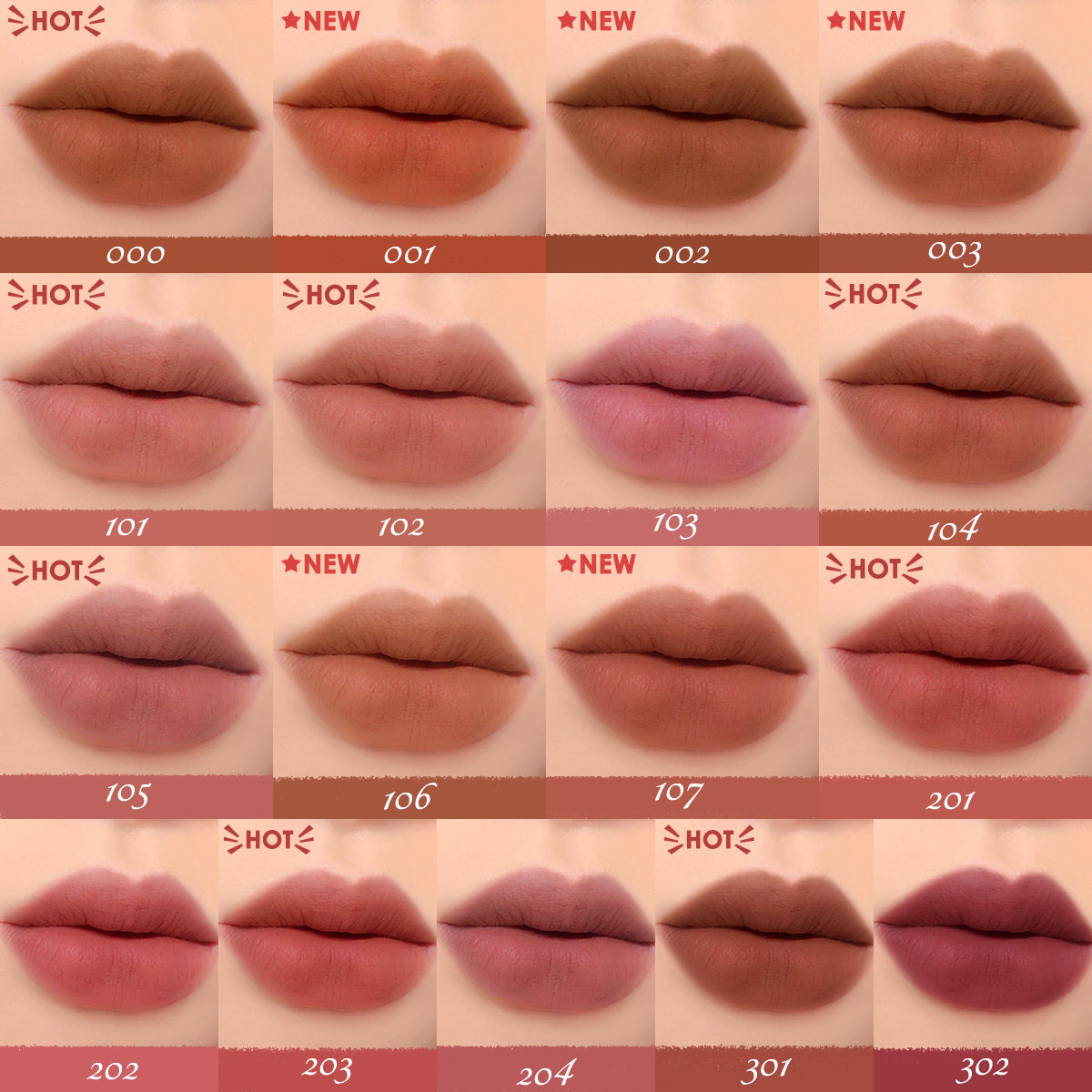 Matter Professioneller Lipgloss (26 Farben)