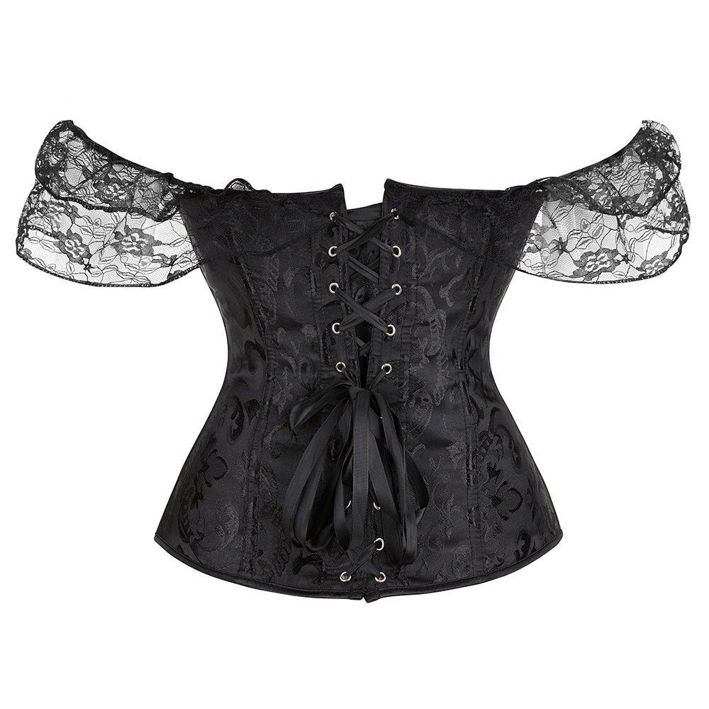 Korsett Queen Romera (Schwarz)