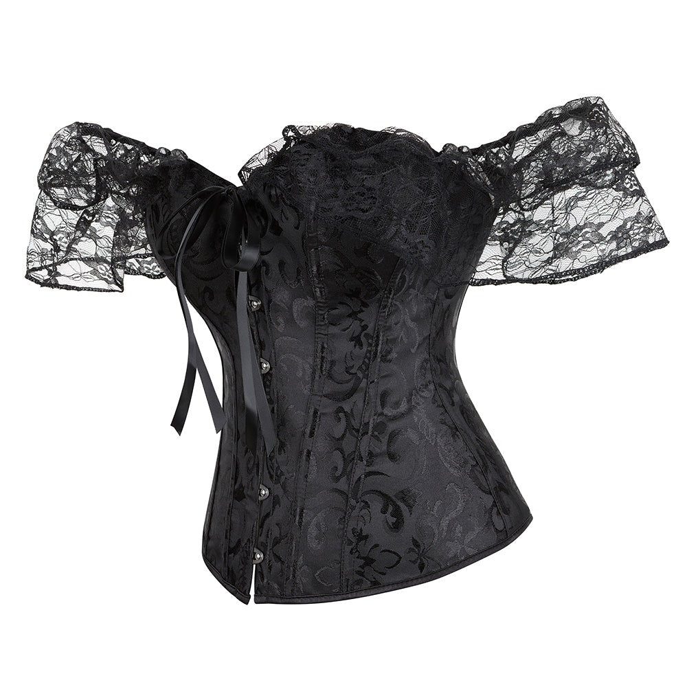 Korsett Queen Romera (Schwarz)