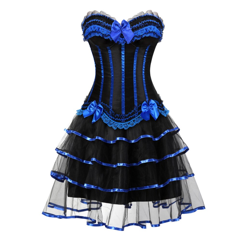 Korsettkleid Drag Martina (Blau)