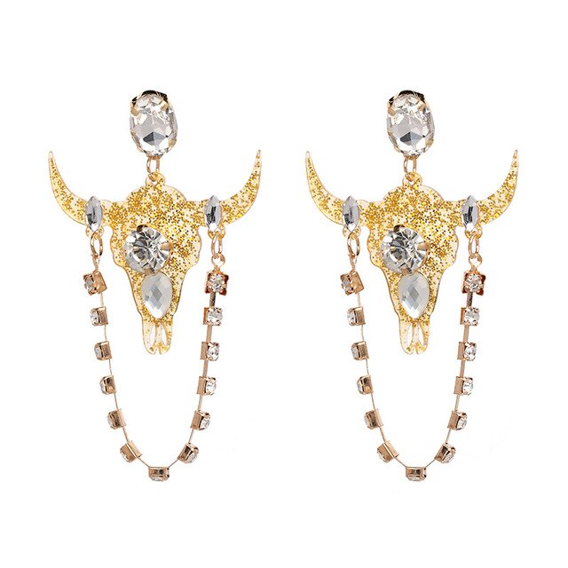 Ohrstecker Queen Gnu (5 Farben)