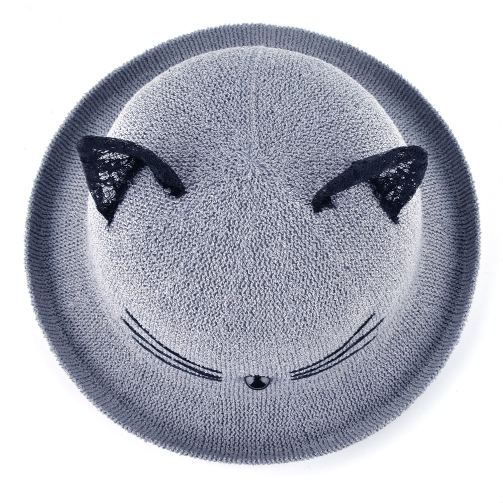 Hut Drag Kitten (6 Farben)
