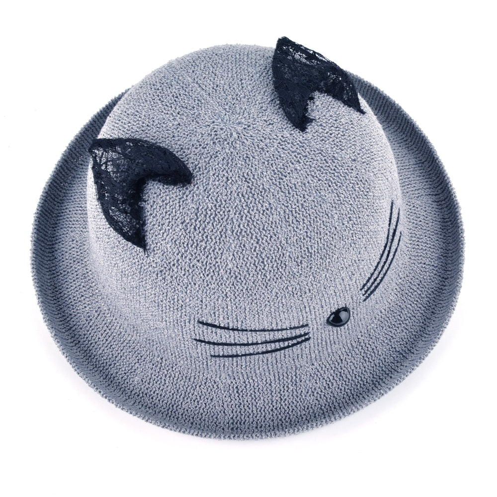 Hut Drag Kitten (6 Farben)