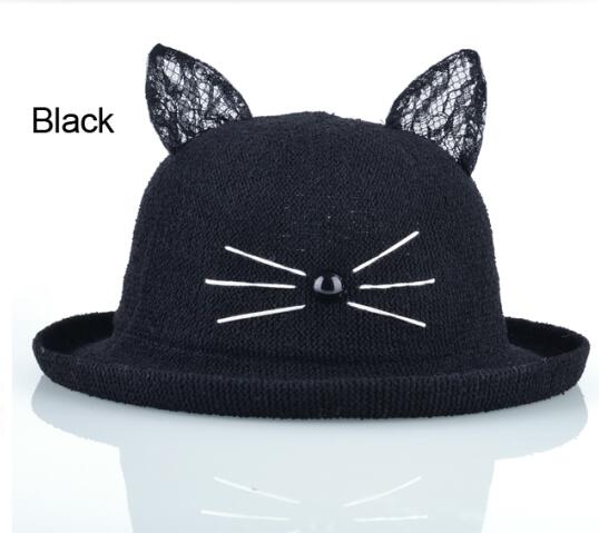 Hut Drag Kitten (6 Farben)