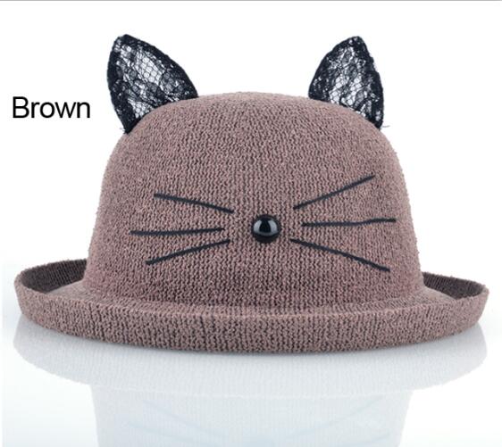 Hut Drag Kitten (6 Farben)
