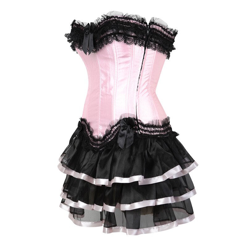 Korsettkleid Drag Poison (Kurzer Rock)