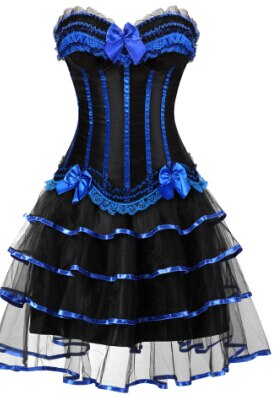 Korsettkleid Drag Martina (Blau)