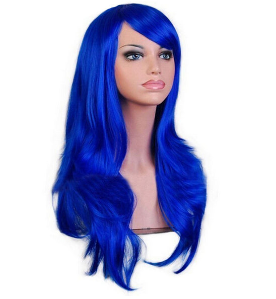 Perücke Drag Kori (Dunkelblau)