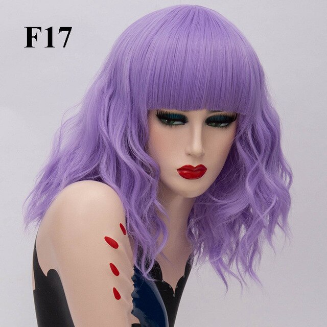 Perücke Queen Kumara (Geräuchert Lila)