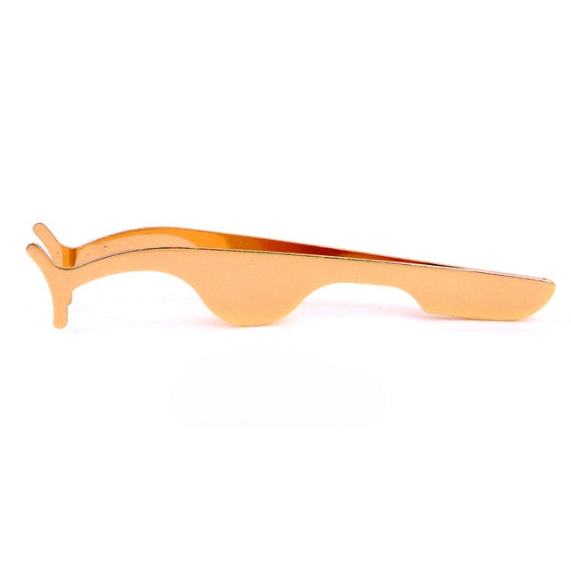 Pinzette für Falsche Wimpern (Gold)