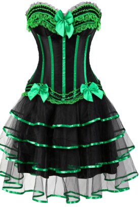 Korsettkleid Drag Martina (Grün)