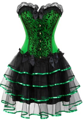 Korsettkleid Drag Houston (Grün)