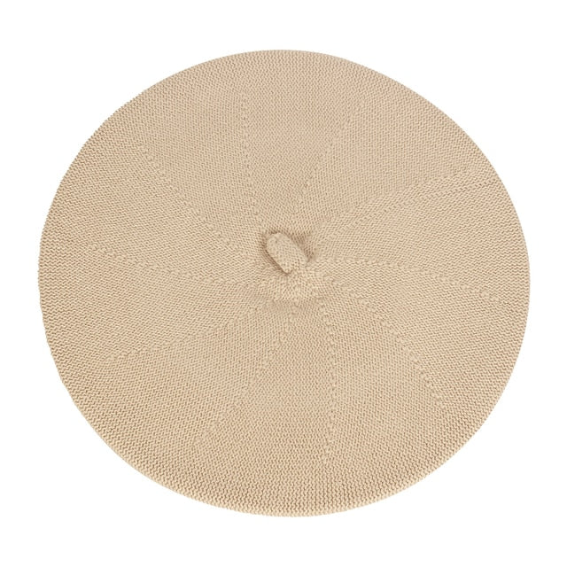 Baskenmütze Queen Monica (Khaki)