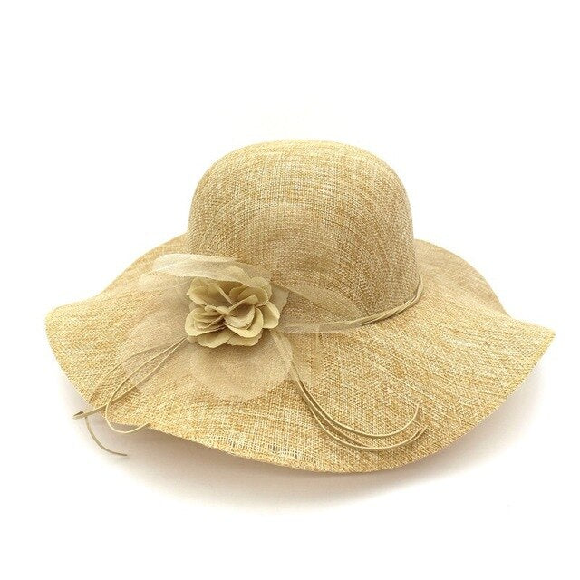 Hut Drag Linen (Khaki)