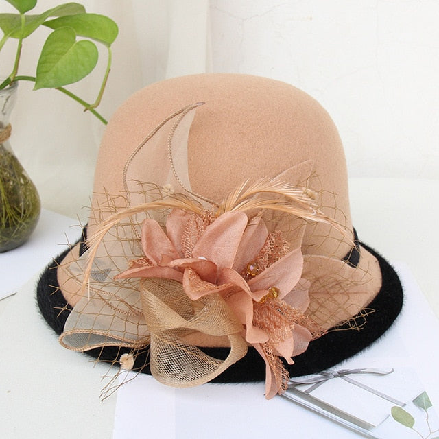 Hut Queen Orchya (Khaki)