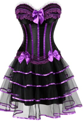 Korsettkleid Drag Martina (Lila)