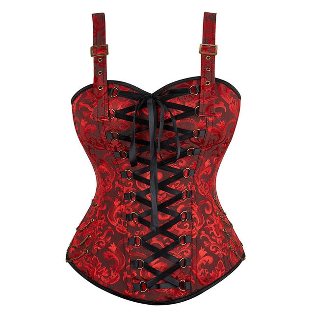 Korsett Queen Hawren (4 Farben)