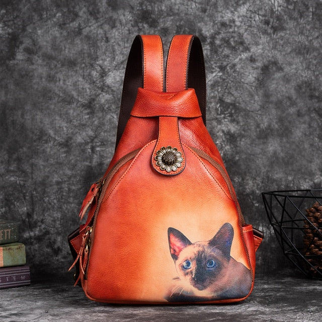 Rucksack Queen Miau (4 Farben)