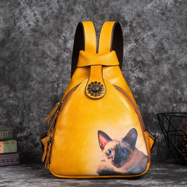Rucksack Queen Miau (4 Farben)