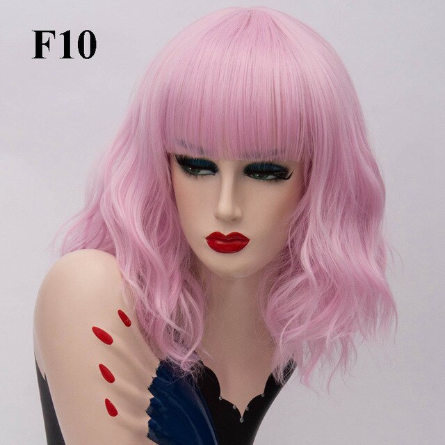 Perücke Queen Kumara (Rosa)