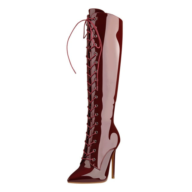 Stiefel Queen Khan (Rot)