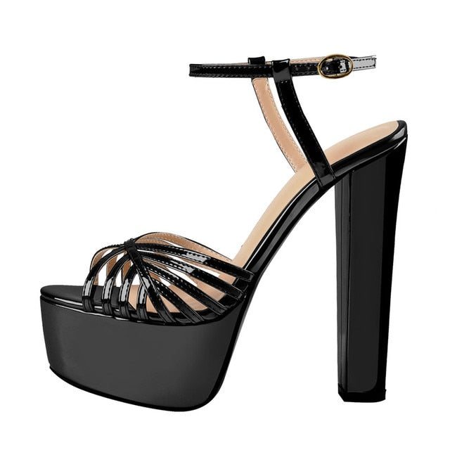 Sandalen Queen Wachman (Schwarz)