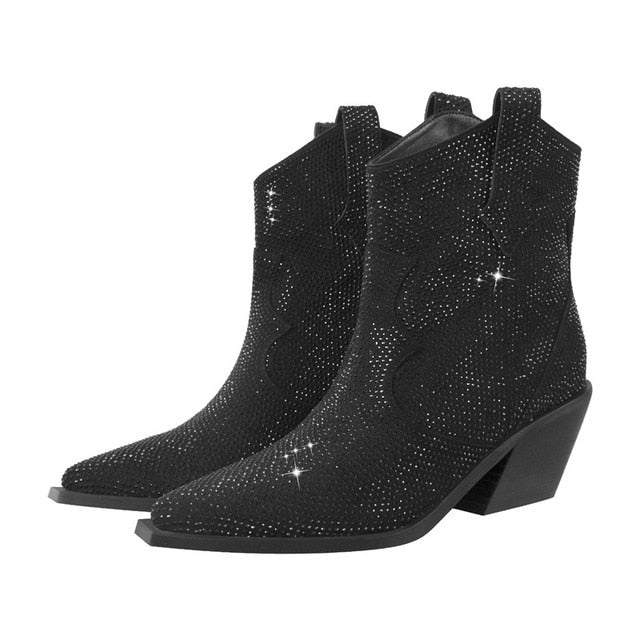 Stiefel Queen Xianwa (Schwarz)