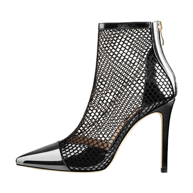 Stiefel Queen Spybat (Schwarz)