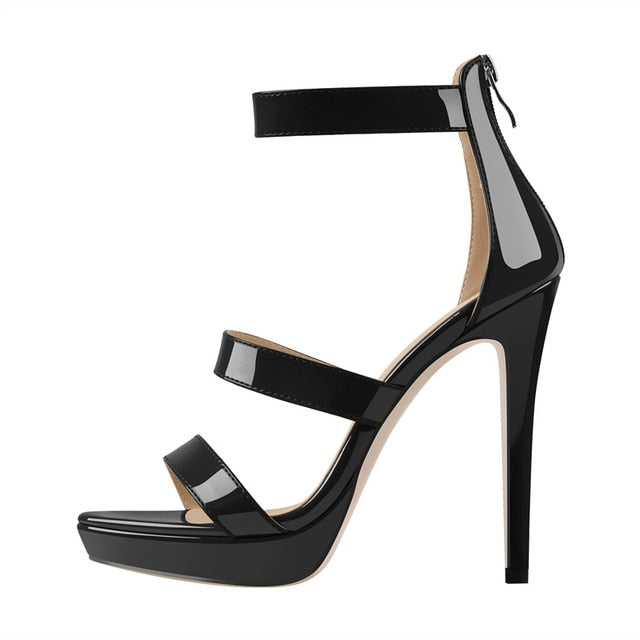 Sandalen Queen Nazomi (Schwarz)