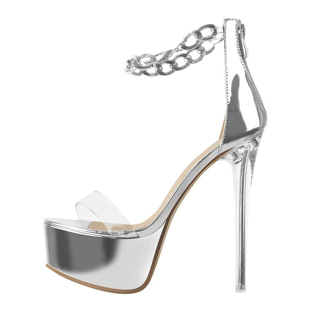 Sandalen Queen Mhithal (Silber)