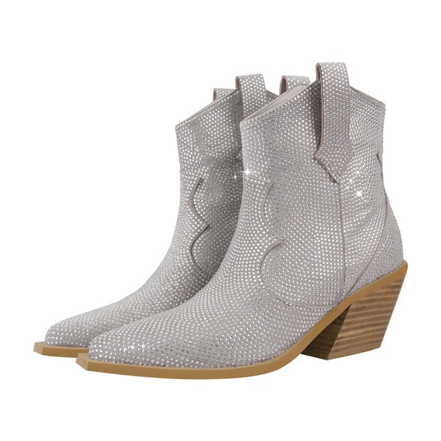 Stiefel Queen Xianwa (Silber)