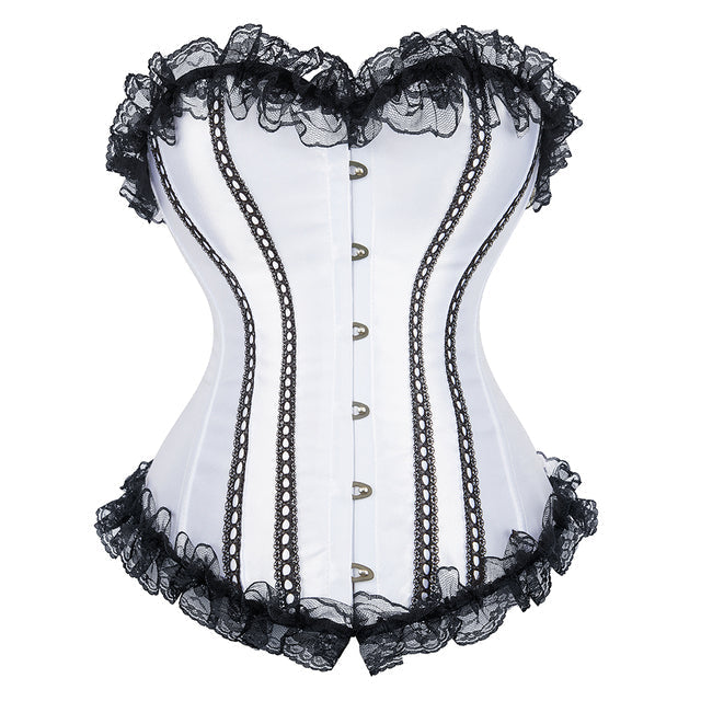 Korsett Queen Izyama (Weiss)