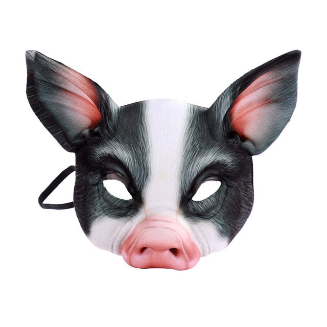Maske Queen Pig (2 Farben)