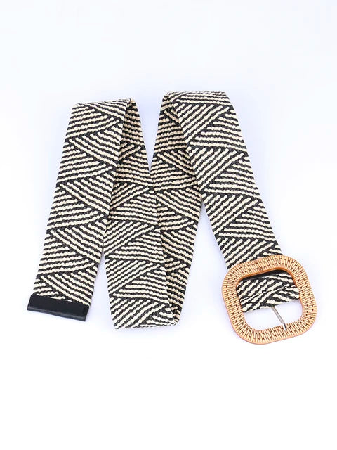 Gürtel Queen Vaysalis (Schwarz und Weiß)