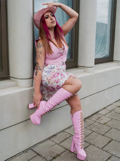 Stiefel Queen Petunia (2 farben)