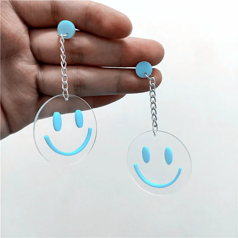 Ohrringe Queen Smiley