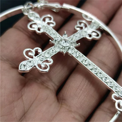 Ohrringe Queen Cross