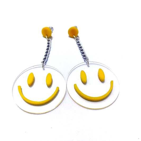 Ohrringe Queen Smiley