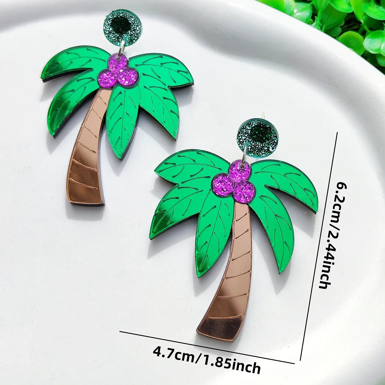 Ohrringe Queen Palm