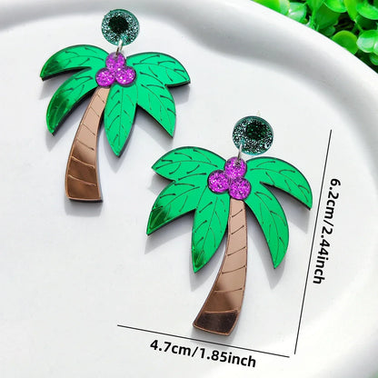 Ohrringe Queen Palm