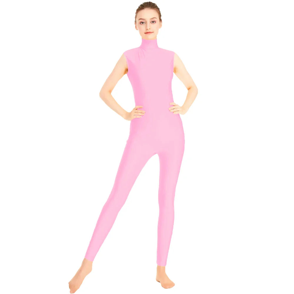 Ganzanzug Queen Satin (Pink)
