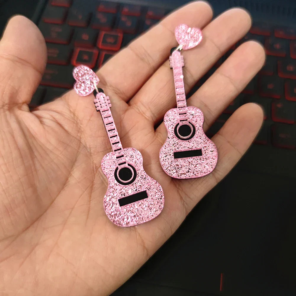 Ohrringe Queen Guitar