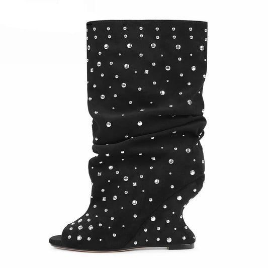 Stiefel Queen Flax (4 farben)