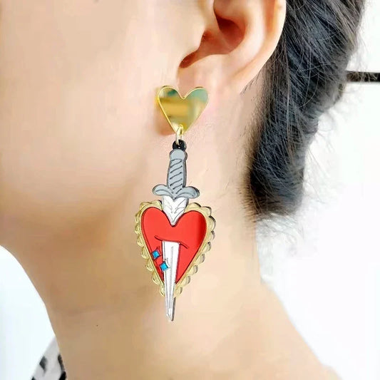 Ohrringe Queen Stabbed