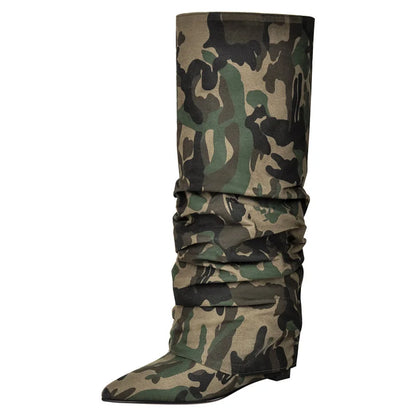 Stiefel Queen Flax (3 farben)