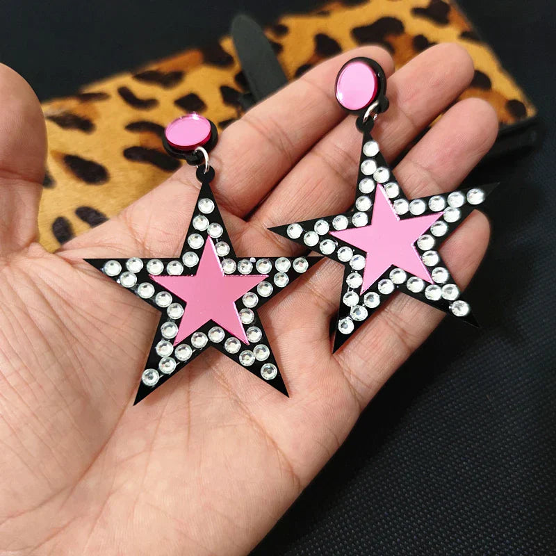 Ohrringe Queen Star